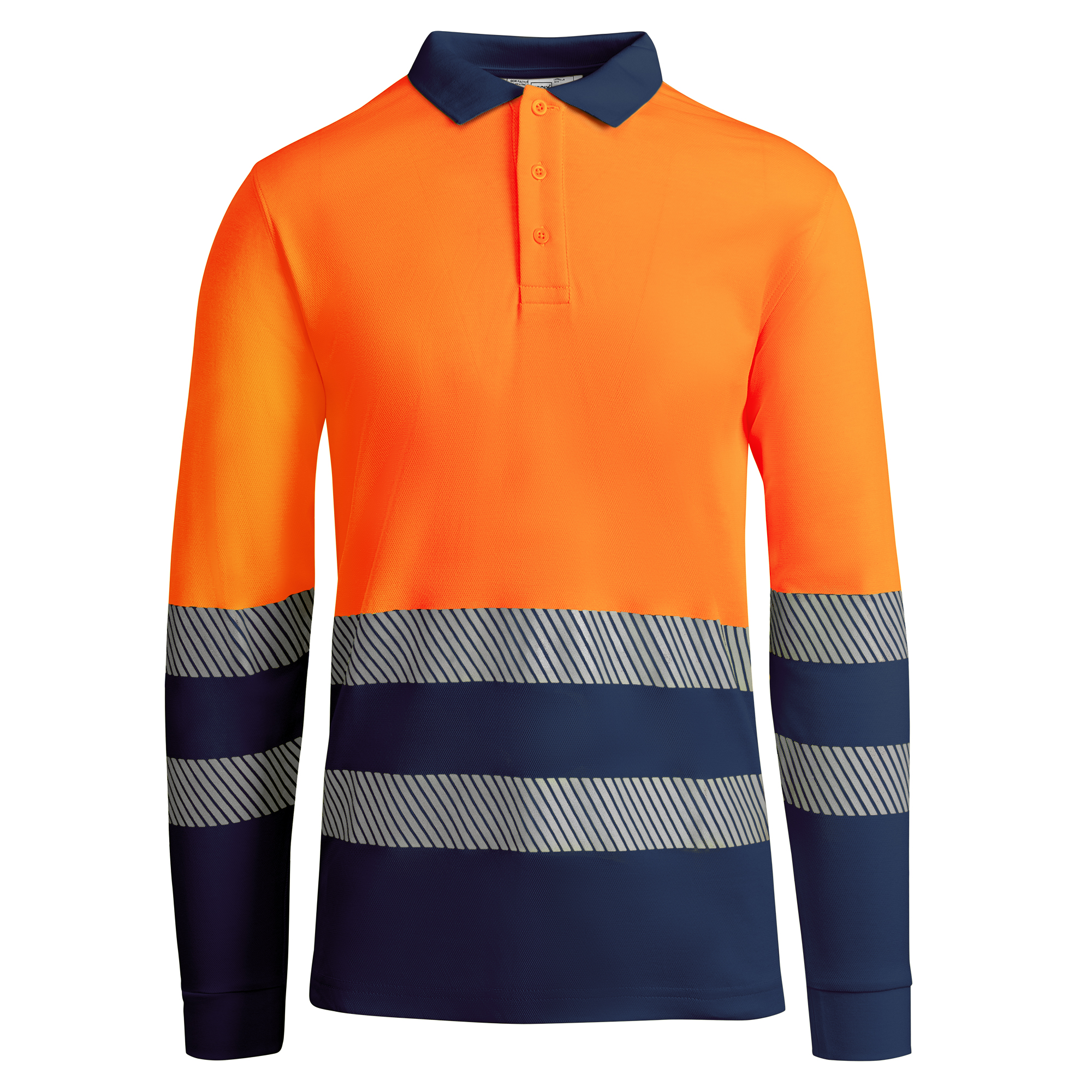 marino-naranja fluor