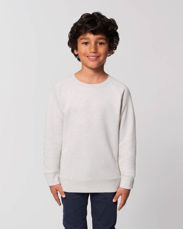 cream heather grey