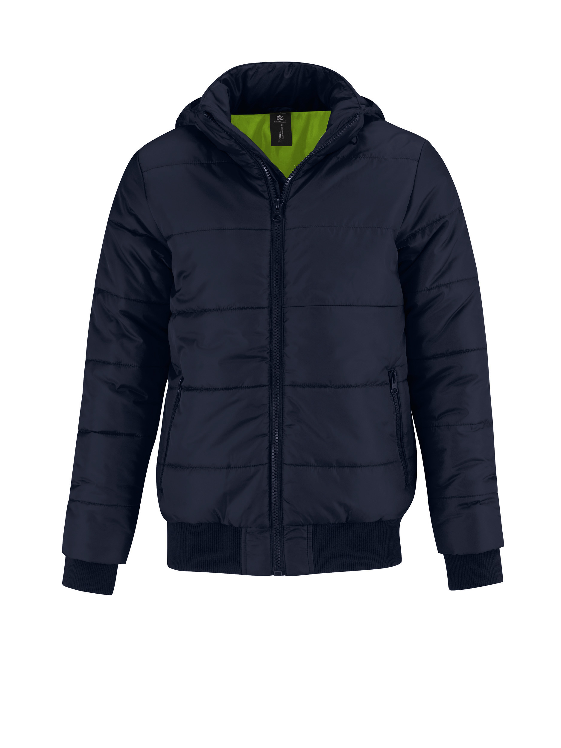 navy/neon green