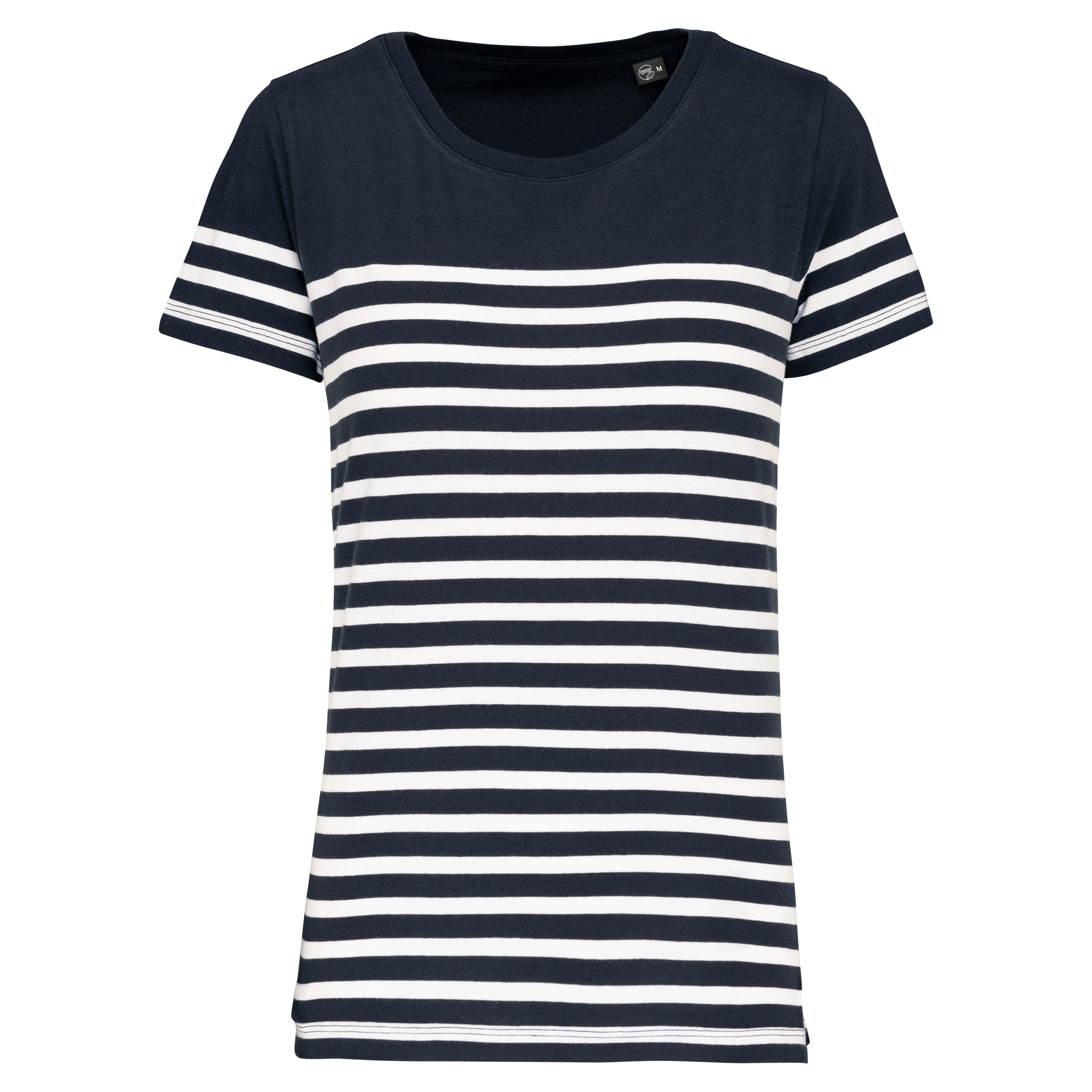 navy/rayas blancas