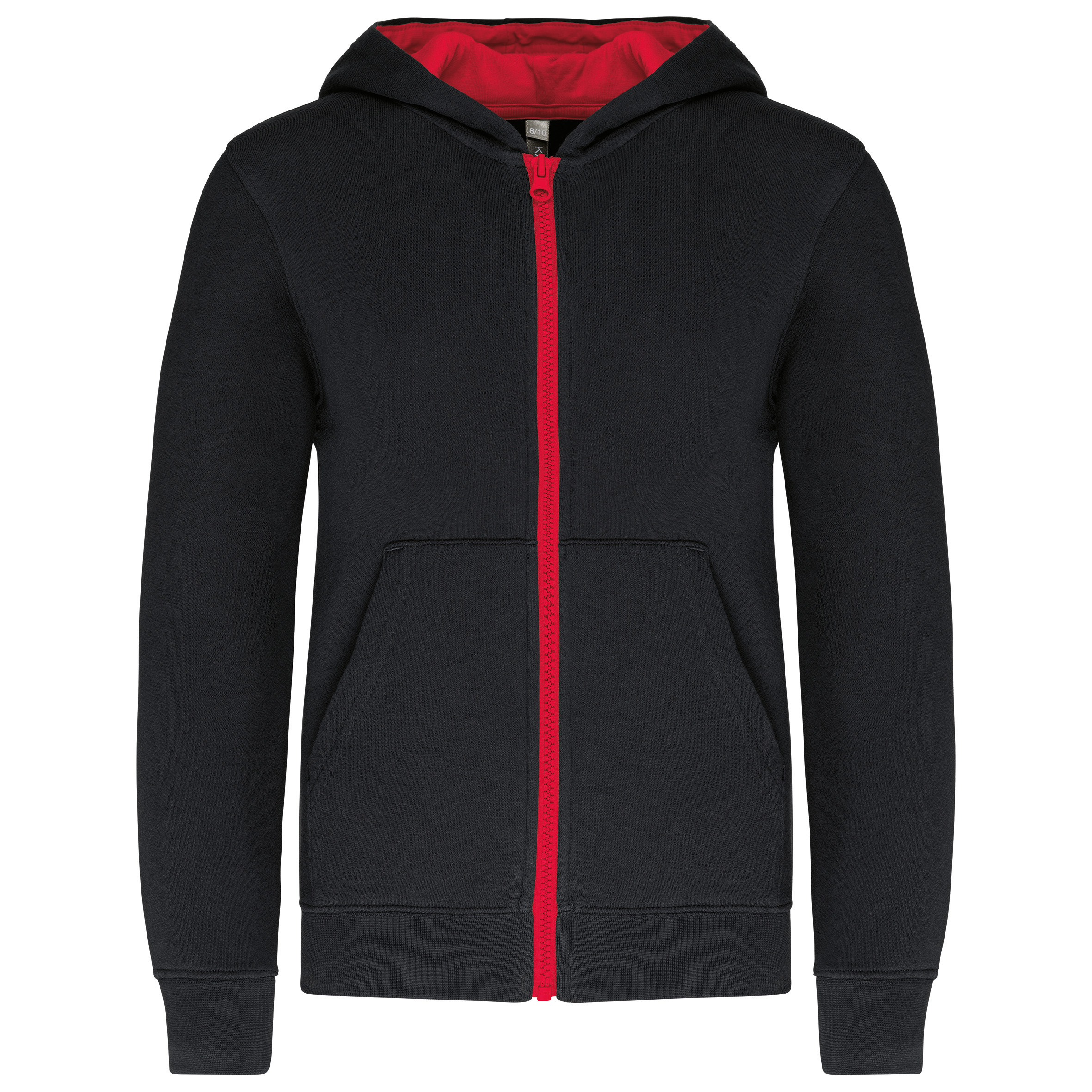 black/red