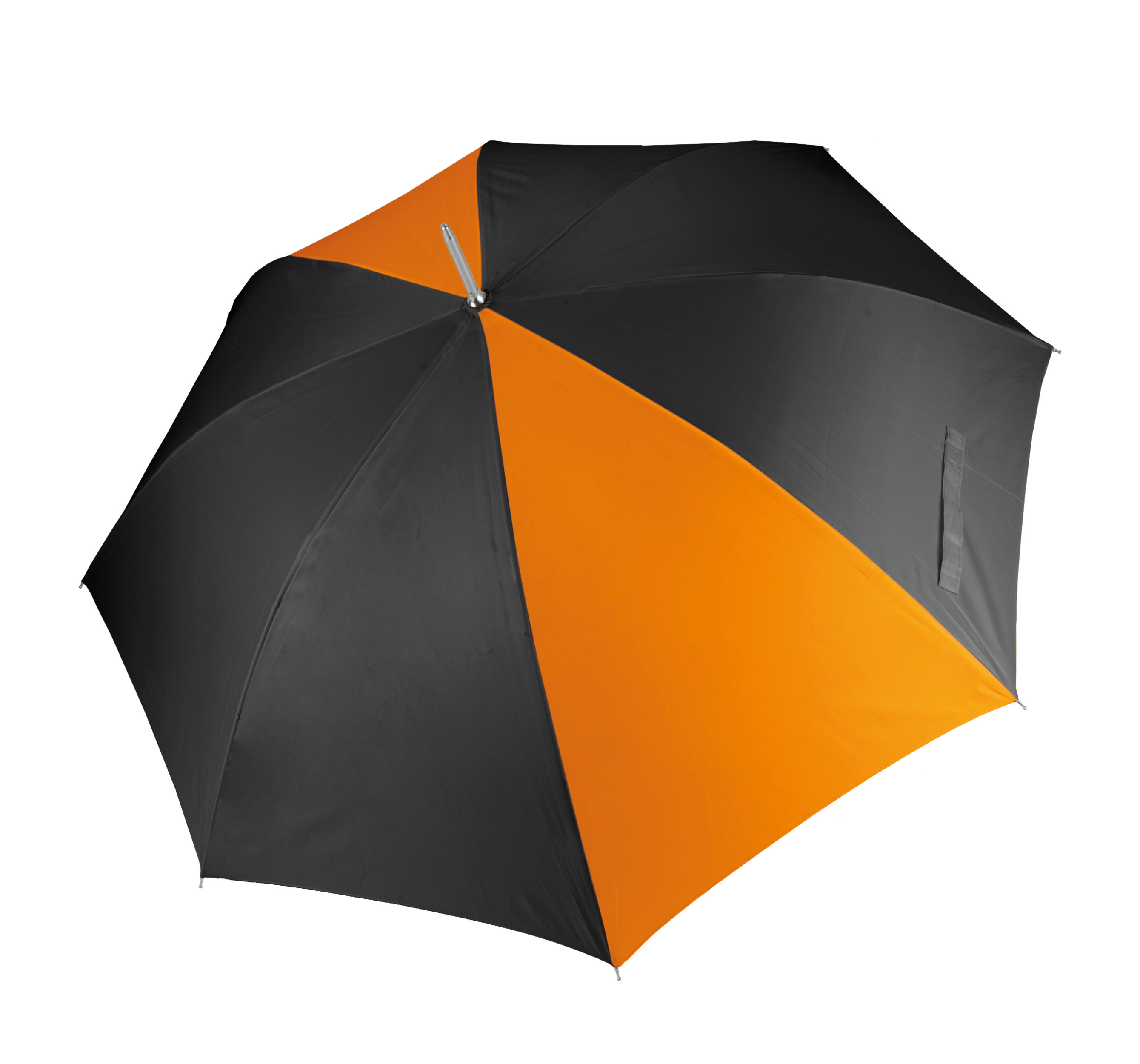 black/orange