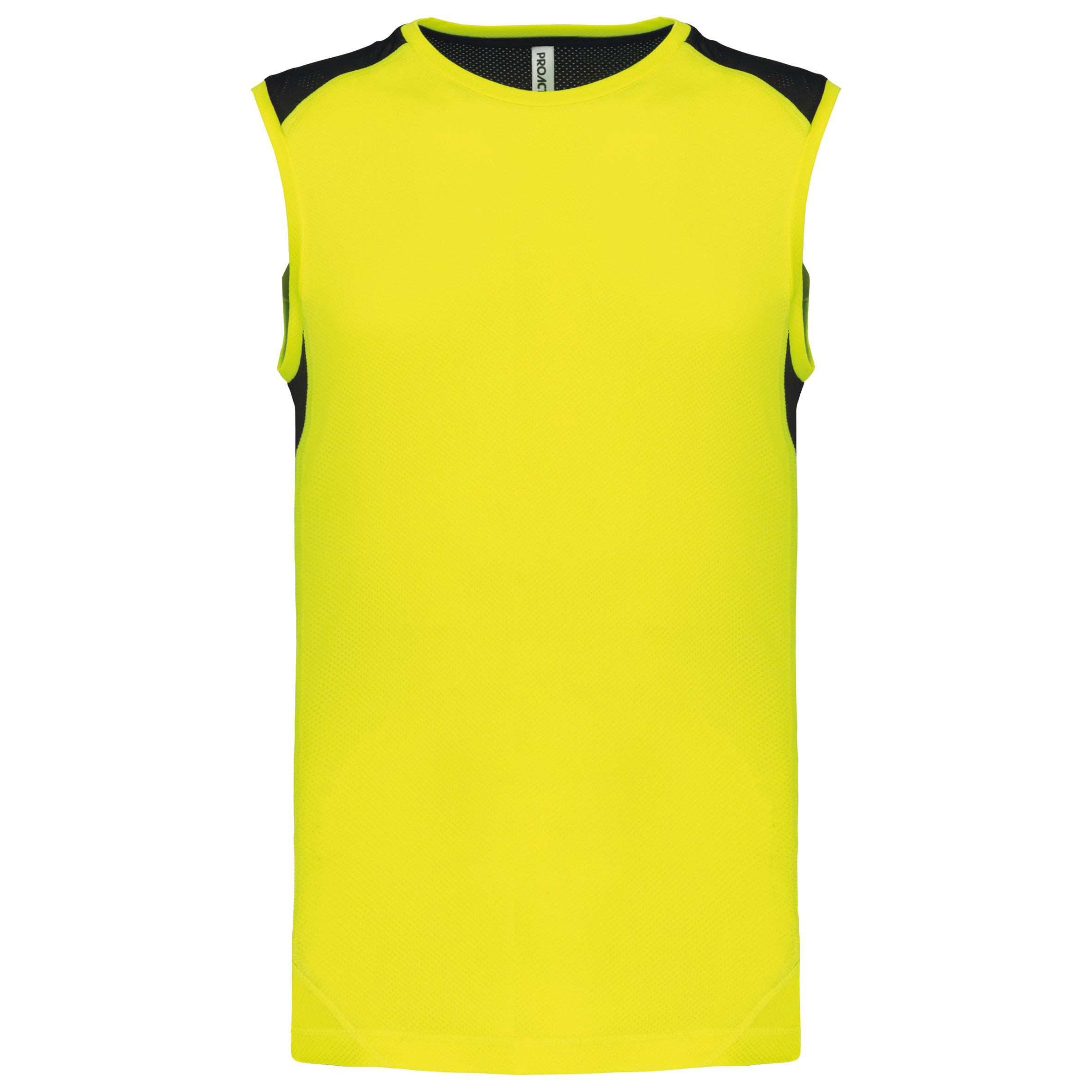 fluorescent yellow/black