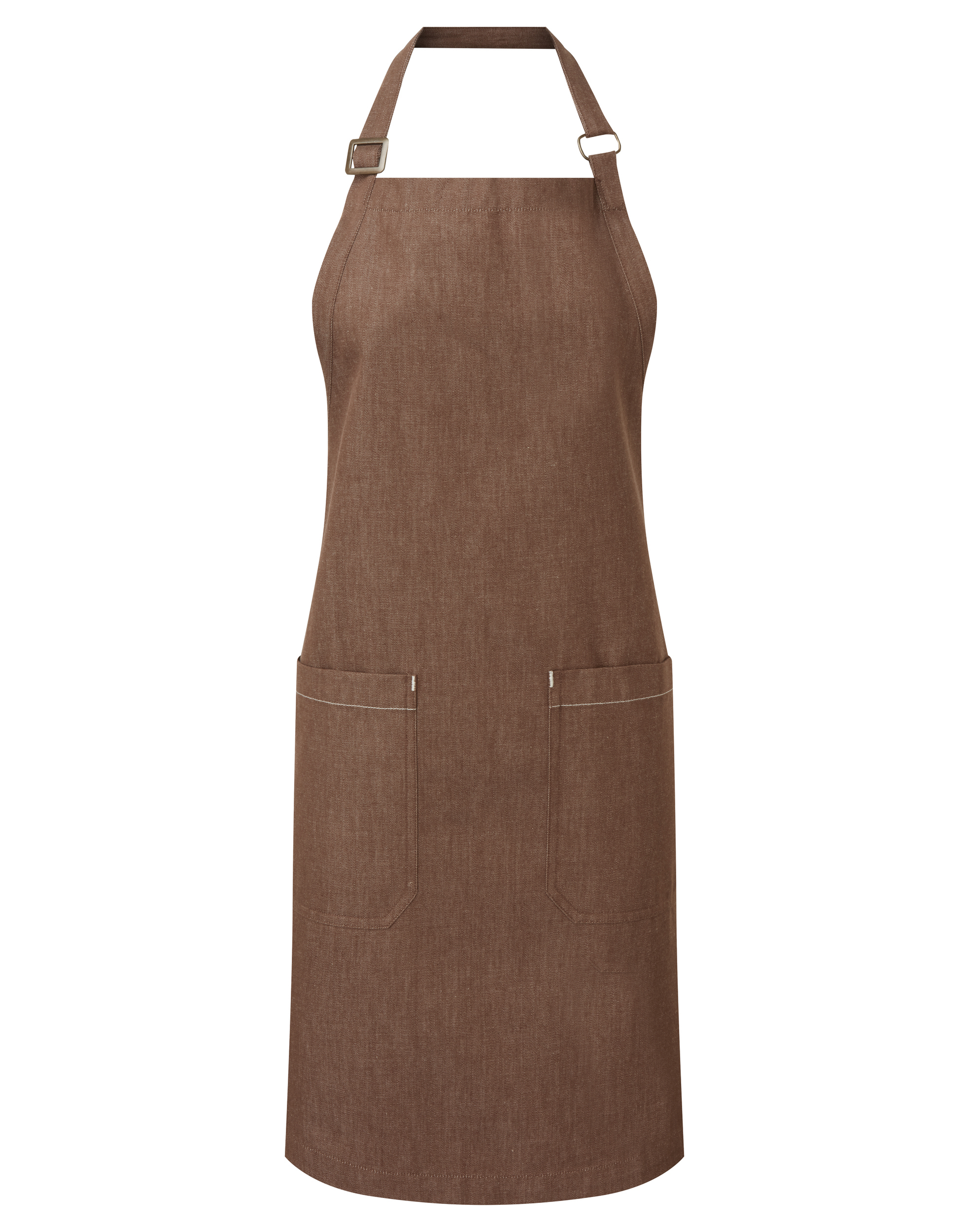 brown denim