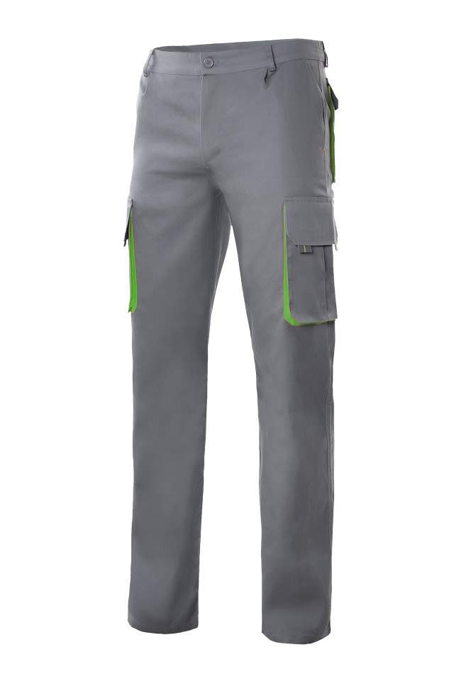 Gris/Verde lima