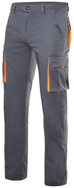 Gris/Naranja flúor