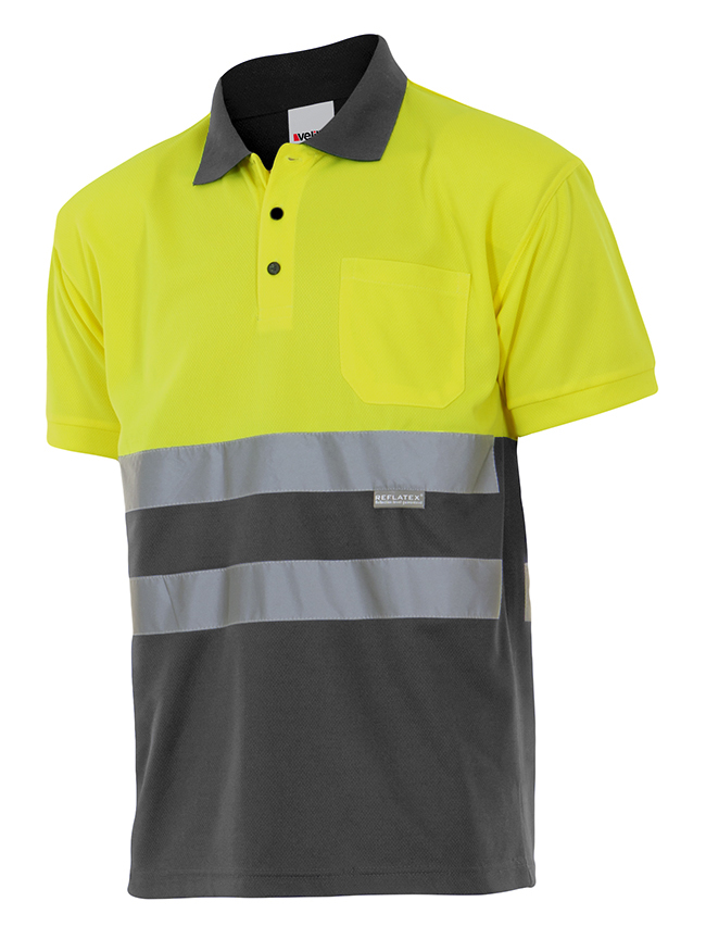 Amarillo Flúor/Gris