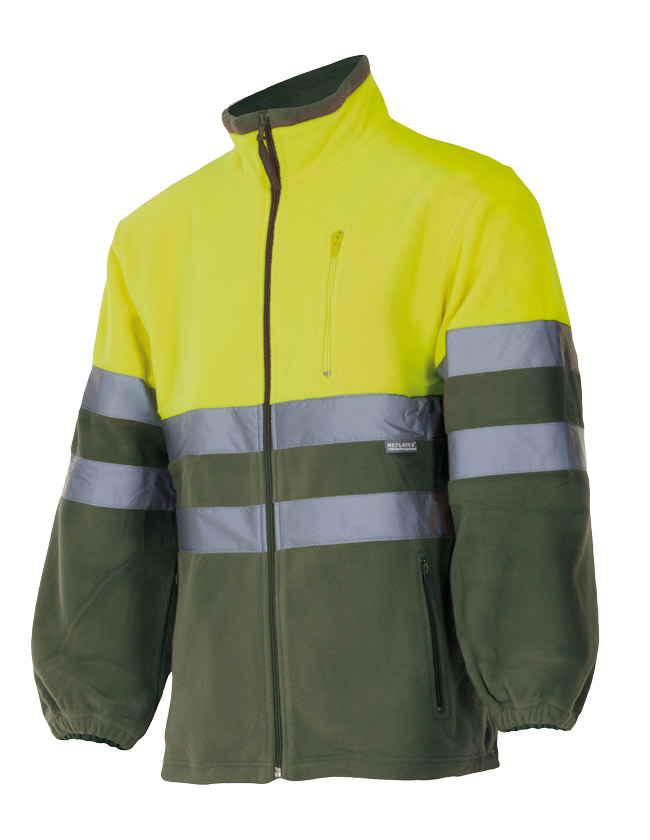 Amarillo flúor/Verde caza