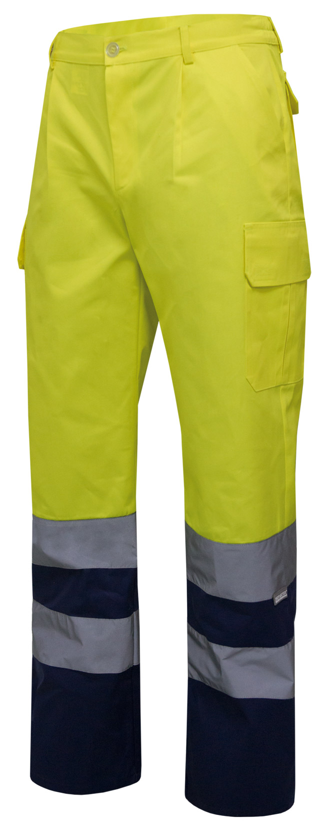 Amarillo Fluor/Azul Marino